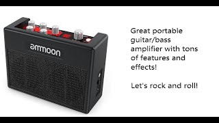 POCKAMP Portable Guitar Amplifier - Unboxing and Review