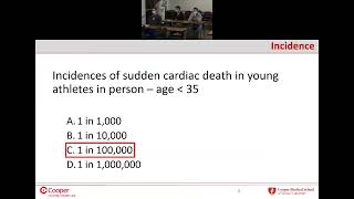 CARDIOLOGY GRAND ROUNDS January 21, 2022 Sports Cardiology With Dr. Caruso