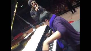 2016-1-22 Lang Lang Live in HK郎朗音樂會 - 綵排 - 李克勤 《我不會唱歌》、容祖兒 《搜神記》、容祖兒、李克勤 《世界真細小》