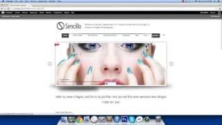 Customizing Main Menu - Sencillo Responsive Drupal Theme