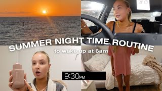 SUMMER ‘THAT GIRL’ NIGHT TIME ROUTINE || healthy grocery shop, skin care routine \u0026 workout out w me!