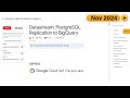 Datastream: PostgreSQL Replication to BigQuery | #GSP1052 | #qwiklabs | #arcade