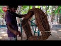 Coconut Coir Rope Making Industry  Coir Rope Manufacturing Process From Coconut Husk  #coirrope
