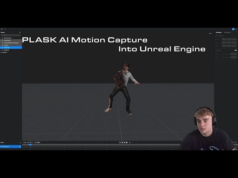 Plask Free AI Motion Capture To Unreal Engine - YouTube