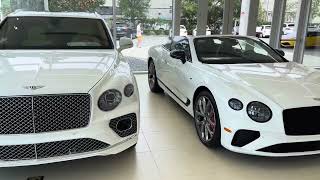 Comparing Bentley Snow Quartz Pearlescent \u0026 Glacier White