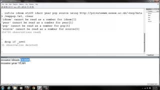 Stata Tutorial: Renaming Variables