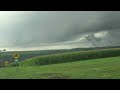 storm chaser captures close encounter with lightning bolt in wisconsin