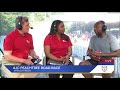 sen. raphael warnock joins 11alive from the ajc peachtree road race