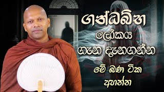 ගන්ධබ්භ ලෝකය ගැන දැනගන්න මේ බණ ටික අහන්න | Niwathapa Thero #buddha #bana #niwanasoya