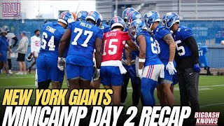 New York Giants MiniCamp Day 2 ReCap | Next Stop Training Camp
