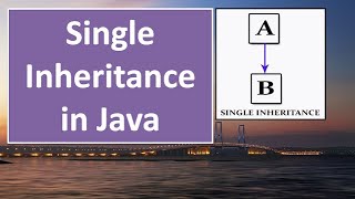 Single Inheritance in JAVA,#46