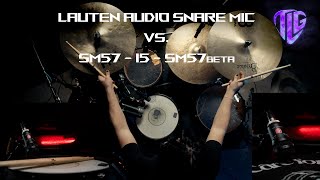 Lauten Audio Snare Microphone Demo \u0026 Shoot out