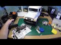 wpl c34km land cruiser fj40 build mods upgrades part 12 body and lights