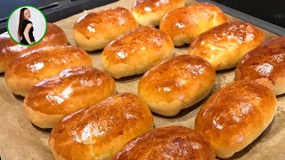 Russische Teigtaschen PIROSCHKI | Piroggen sehr fluffig und lecker | Russische Küche