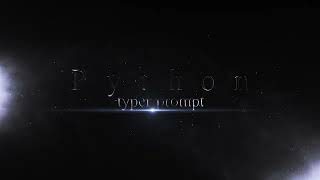 Python - Typer - Prompt