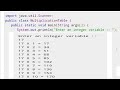 Multiplication Table In Java #india #coding #software #itjobs