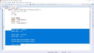 Java Class and Objects 4 - Constructor (Bangla)