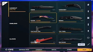 New Knife Maritime Tier 7 Critical Ops New Knife Maritime Tier 7 Critical Ops