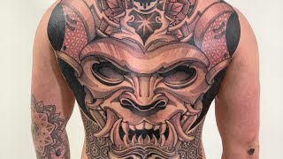 INSANE BACK PIECE TATTOO