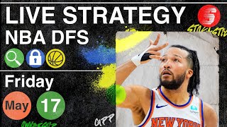 NBA DFS Strategy Friday 5/17/24 | DraftKings & FanDuel NBA Lineup Picks