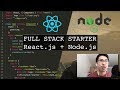 React & Node Starter For Full Stack Development