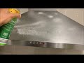 Cleaning tip for greasy range hood