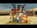 SPARTAN KICKING NEW HYPER RUBY FNAF SECURITY BREACH ANIMATRONICS In Garry's Mod!