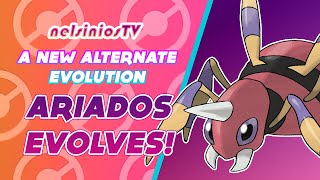 A new alternate evolution for Ariados! #pokemon #fakemon #fakedex