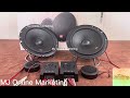 jbl stage 2 604c 6.5 inch 2way component set bass boosted testing sound clarity testing