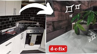 How to DC Fix a Kitchen // Sticky Back Plastic Kitchen Transformation 2020 // D.I.Y Budget Extreme