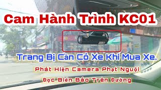 Trang bị phụ kiện Cam Hành Trình Vietmap KC01 Trên Hyundai Elantra 2023.