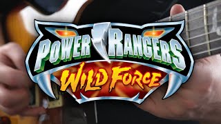 Power Rangers Wild Force Theme on Guitar