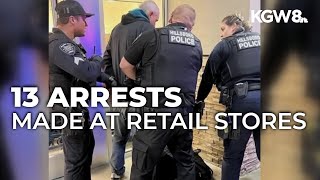 More than a dozen arrested in Hillsboro retail theft sting