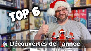 Top 6 - Découvertes de l'année (jeux non-2020)