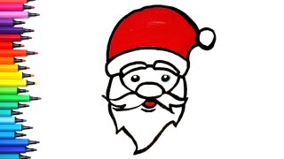 how to draw the Santa Claus 🎅 | Santa Claus drawing for kids step by step