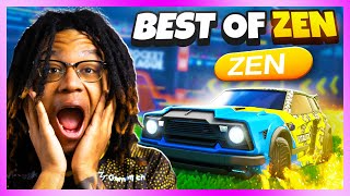 Arsenal Reacts to Zen's BEST MONTAGE | #1 Best RLCS Player...
