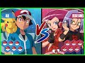 Pokemon Battle Pedia: Kalos Ash Vs Jessie and James (Team Rocket)