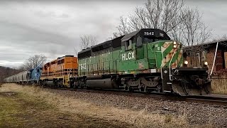 HLCX 7842 leading the OC Newark to Coshocton Local