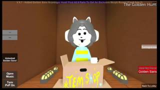 How To Find Every Golden Sans Parts In Roblox Undertale - undertale rp undertale undertale roblox