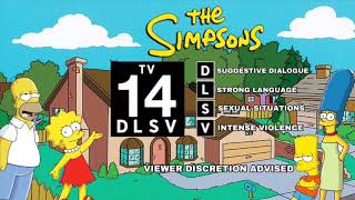 The Simpsons | TV-14 D-L-S-V Warning | Viewer Discretion Advised