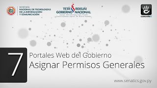 7-) Asignar Permisos Generales | Concrete 5.7