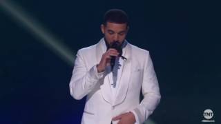 Best Of Drake At The 2017 NBA AWARDS