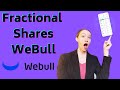 How to BUY Fractional Shares on WeBull (in under 1 minute)