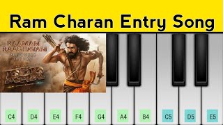 Ram Charan Entry Piano Tutorial | RRR