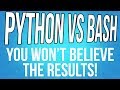 Python vs BASH - IO Performance