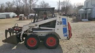 Bobcat 743B Skid Steer