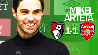 I LOVED MY FIRST GAME AS ARSENAL MANAGER! | Mikel Arteta | Bournemouth 1-1 Arsenal