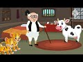 জঙ্গলের রানী হলেন গরু।gorur chale bagh rupkothar golpo tiger story cow story.