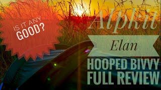 Alpkit Elan Hooped Bivvy Full Test. #alpkitelan #hoopedbivvy #tomshooponcho #nocarnocontactnocompany