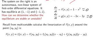 Chapter 8: Linearizing Functions of Two Variables